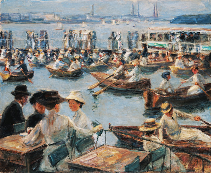 Sull'Alster di Amburgo a Max Liebermann