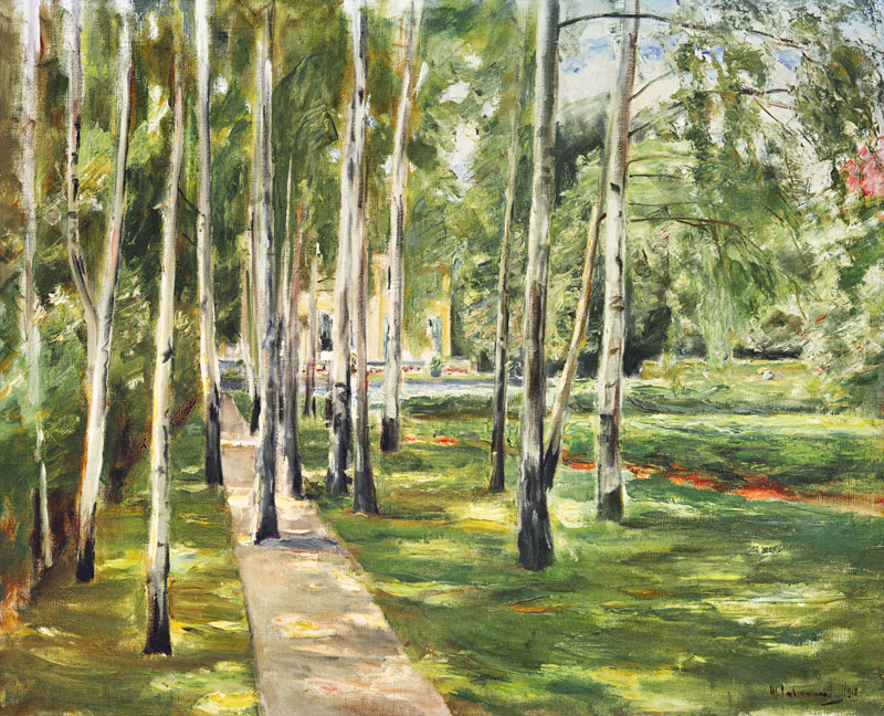 the birchavenue at the Wannsee-garden a Max Liebermann