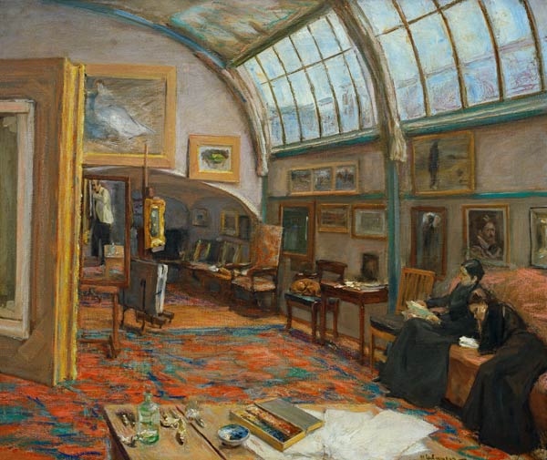 The Artists Studio a Max Liebermann