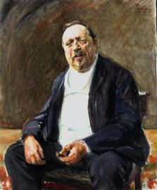Portrait of Albert of Berger a Max Liebermann