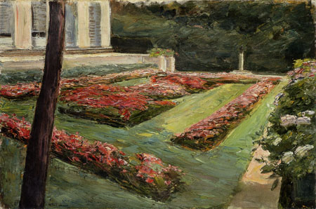 the flower-terrace in the wannsee-garden a Max Liebermann