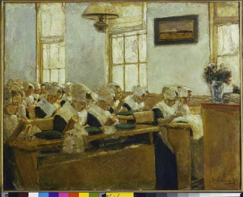 Dutch sewing school a Max Liebermann