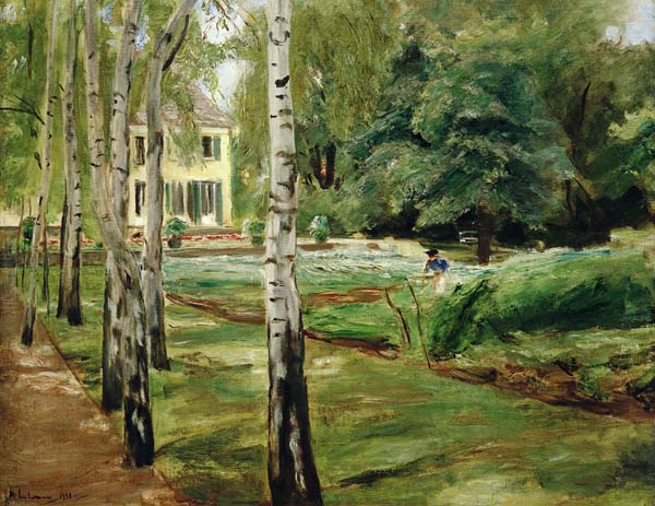 the birchavenue in the Wannsee-garden a Max Liebermann