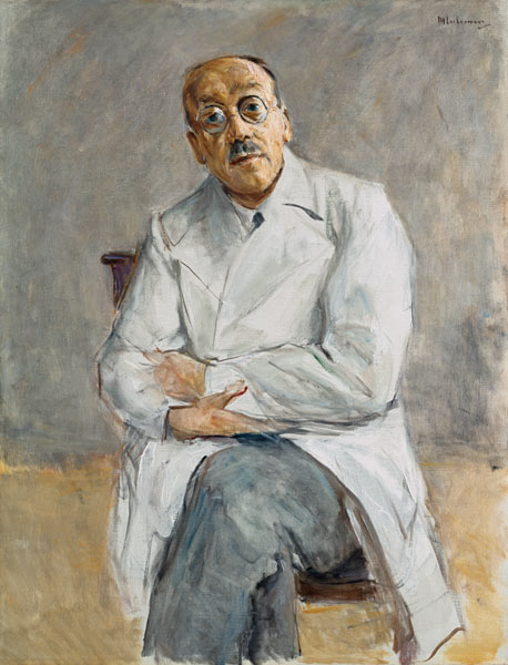 portrait of the surgeon professor Ferdinand Sauerbruch a Max Liebermann