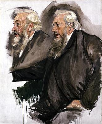 Professor Justus Brinckmann, 1905 (oil on canvas) (see also 144759) a Max Liebermann