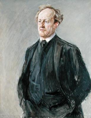 The Poet Gerhart Hauptmann (1862-1946) 1912 (oil on canvas) a Max Liebermann