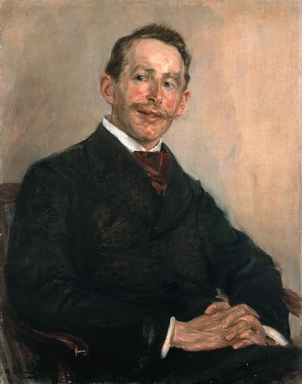 Portrait drachma Max Linde