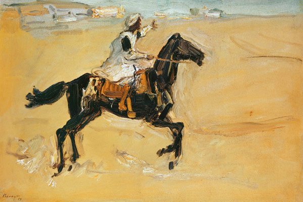 Arabs on horseback a Max Slevogt