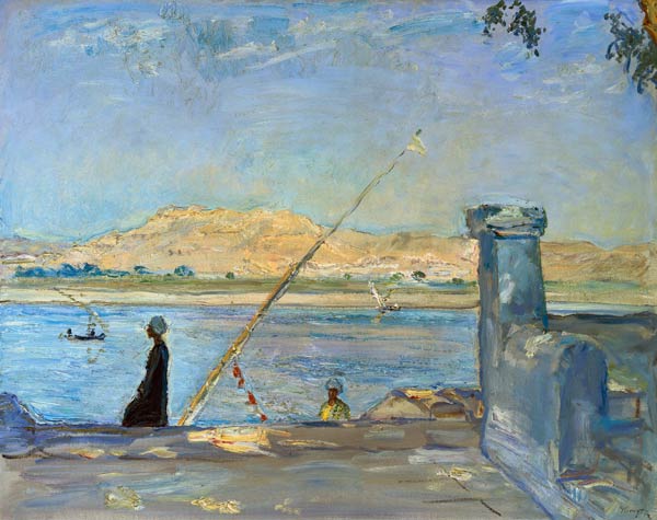 Slevogt, Morgen bei Luxor/ 1914 a Max Slevogt