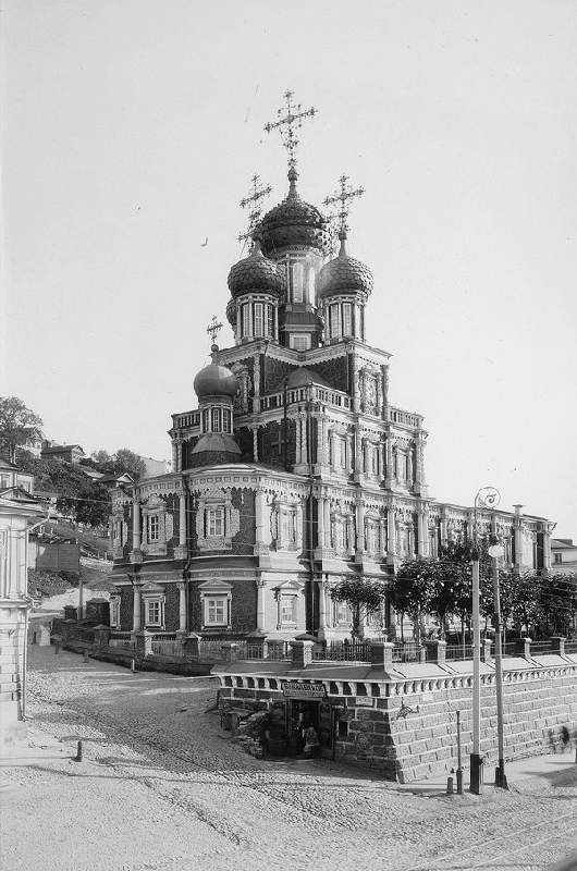 The Virgins Nativity Church (Stroganov Church) in Nizhny Novogorod a Maxim Petrovich Dmitriev