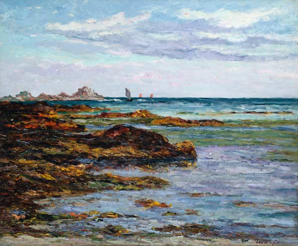 Die bretonische Küste. a Maxime Maufra