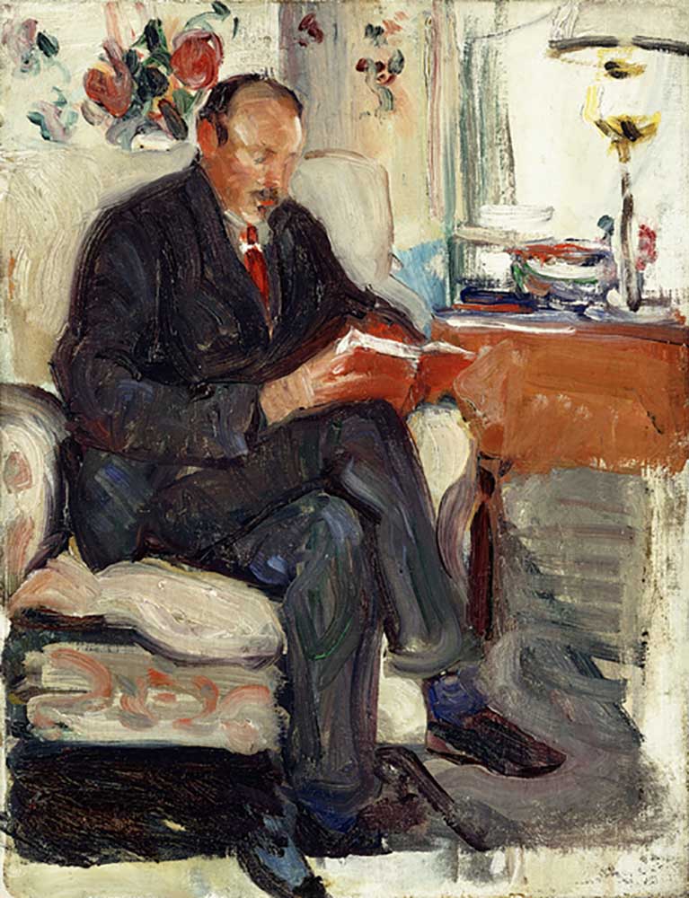 Portrait of Ernest Lawson a May Wilson Preston