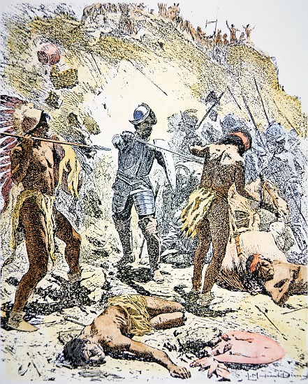The Pueblo Indian Revolt of 1680 a Maynard Dixon