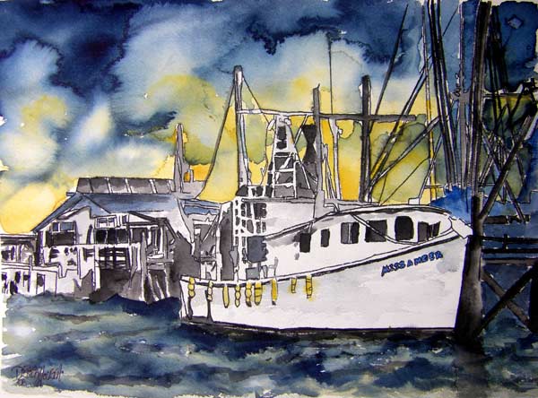 Tybee Island Boat a Derek McCrea