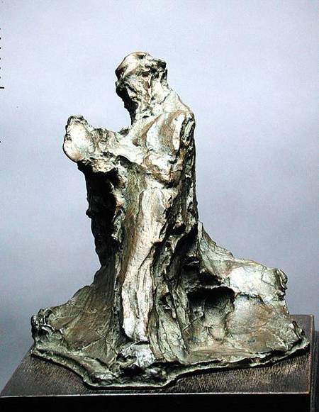 Man reading (effeto d'uomo che legge il giornale) a Medardo Rosso