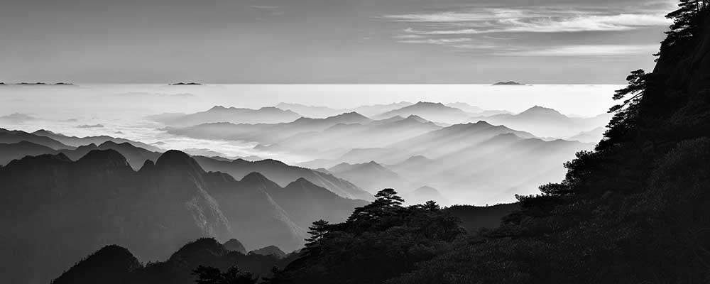 Sanqing Mountain Sunrise a Mei Xu