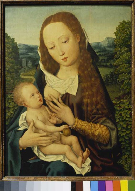 Maria with the child (south Dutch) a Meister der Magdalenen-Legende