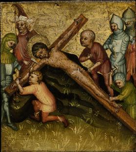 Christ Being Nailed to the Cross