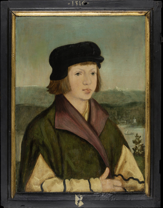 Portrait of Wolf (?) Thenn (1507-1538) a Meister der Thennschen Kinderbildnisse