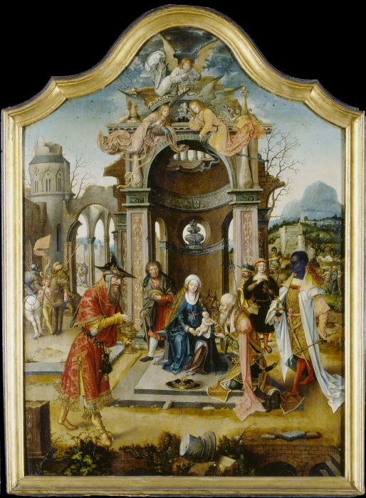 The Adoration of the Magi a Meister der von Grooteschen Anbetung