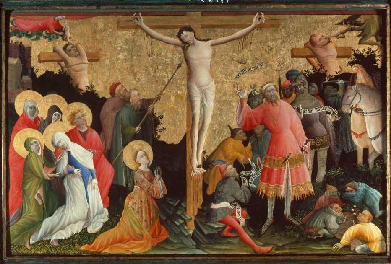 Berswold altar crucifixion Christi. a Meister des Bersword-Altars