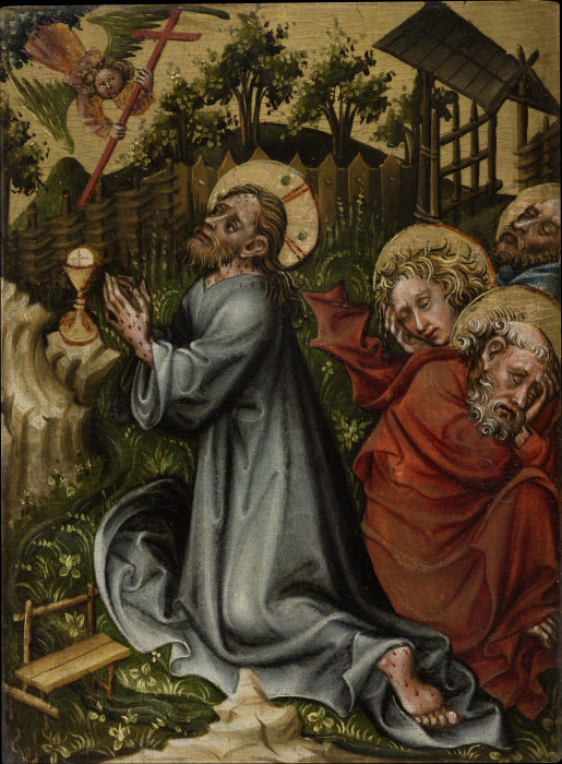 The Agony in the Garden a Meister des Friedrichs-Altars
