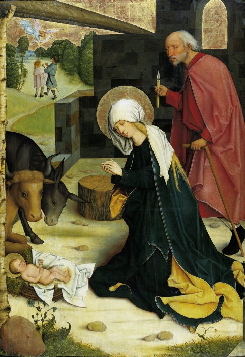 The Nativity a Meister des Pfullendorfer Altars