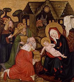 The adoration of the St. three kings