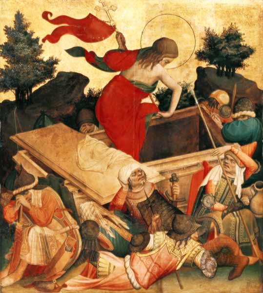 Thomas altar: Resurrection of Christi