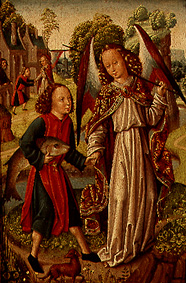 Tobias and the angel a Meister (Niederländischer)