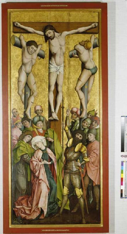 The crucifixion Christi. a Meister (Salzburger)
