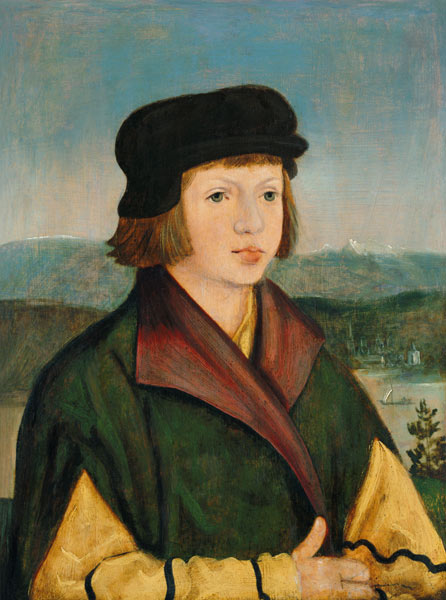 Portrait of a child from the family Thenn a Meister (Salzburger von 1516)