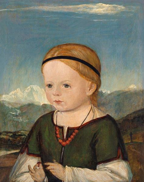 Portrait of a child from the family Thenn