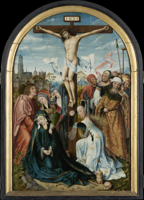 The Crucifixion of Christ a Meister von Frankfurt