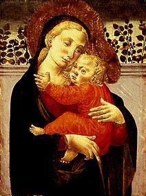 Madonna with child. a Meister von San Miniato