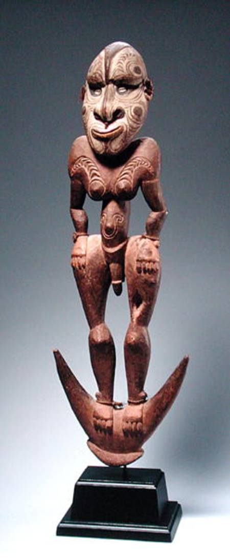 Standing Figure a Melanesian
