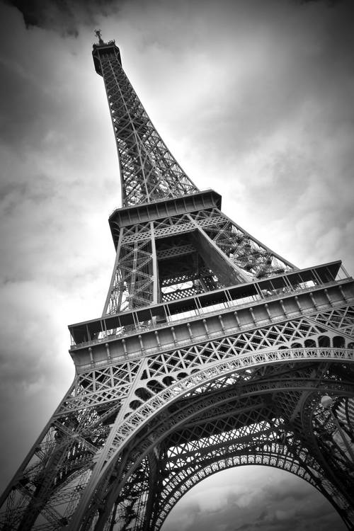 Torre Eiffel Parigi | Monocromo a Melanie Viola