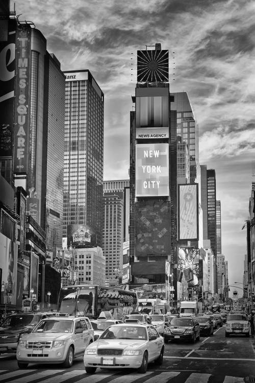 NEW YORK CITY Times Square | Monocromo a Melanie Viola