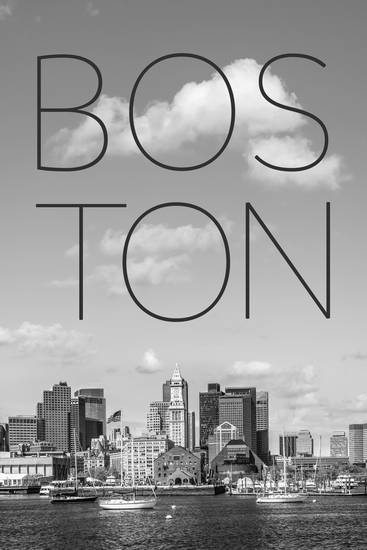 BOSTON Skyline North End & Financial District | Testo & Skyline