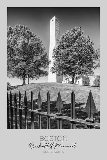 A fuoco: BOSTON Bunker Hill Monument 