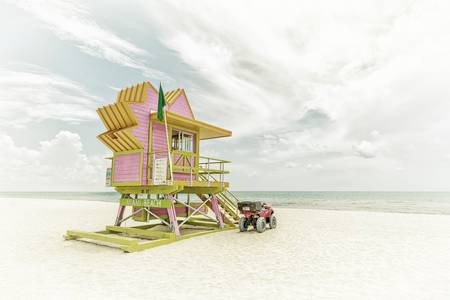 MIAMI BEACH Flair Florida sulla spiaggia | Vintage 