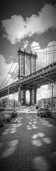 NEW YORK CITY Manhattan Bridge | Panorama verticale 