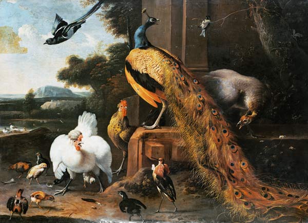 Revolt in the Poultry Coup a Melchior de Hondecoeter