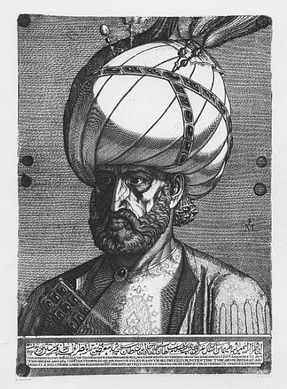Suleiman the Magnificent a Melchior Lorck