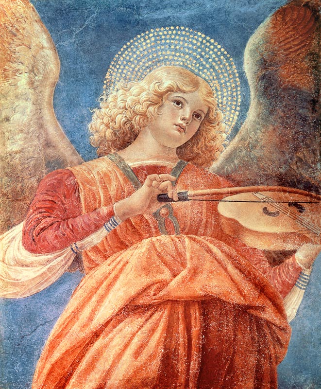 Musical Angel with Violin a Melozzo da Forli