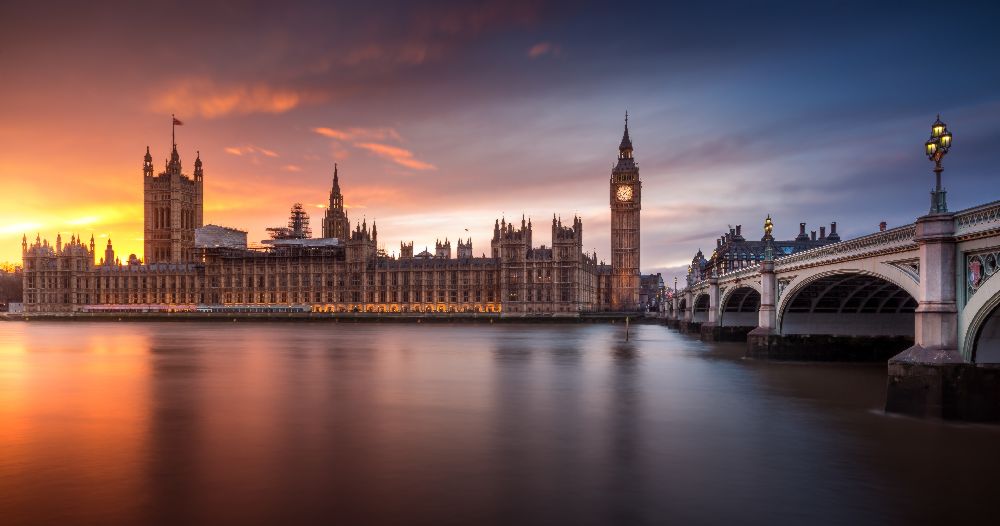London Palace of Westminster Sunset a Merakiphotographer