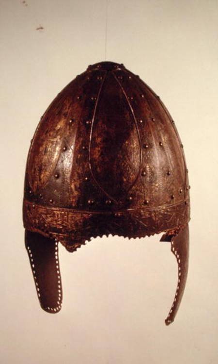 Helmet, from Vezeronce a Merovingian