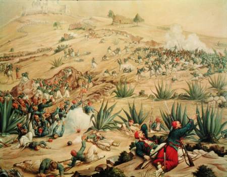 The Battle of Puebla a Scuola Messicana