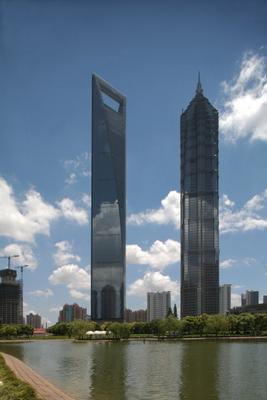 Wolkenkratzer in Shanghai a Michael Bär