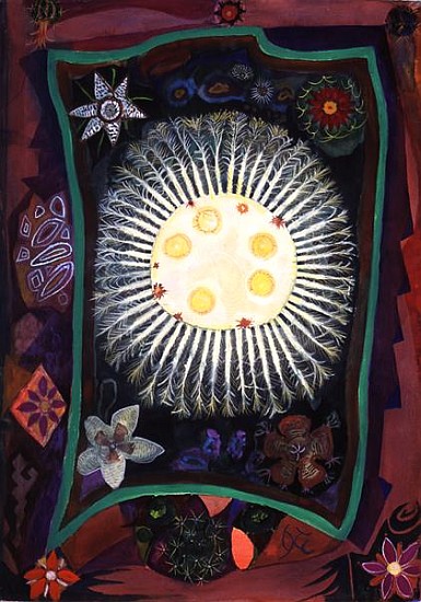 Homage to Echincactus, 1999 (w/c on paper)  a Michael  Chase